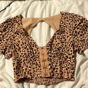 cheetah print, Forever 21, size medium